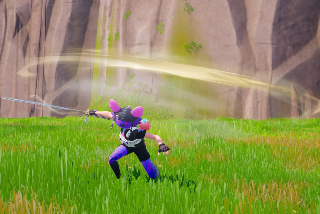 An in-game screenshot from Fortnite.