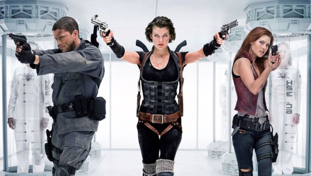 13 Live-Action Movies Inspired by Video Games, Ranked Worst to Best 10 A fight break out in Umbrella Corp.