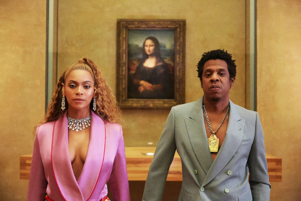 Beyonce and Jay-Z in Everything is Love music video