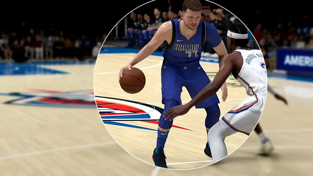 A still from NBA 2K25