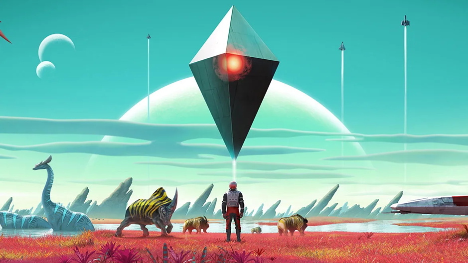 An in-game screenshot from No Man's Sky.