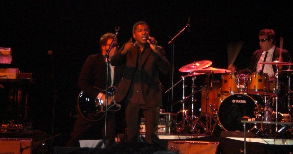 Kenneth "Babyface" Edmonds performing live gig in Amsterdam