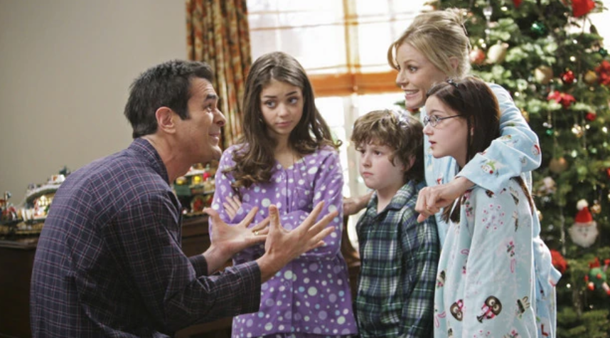 A still from Modern Family