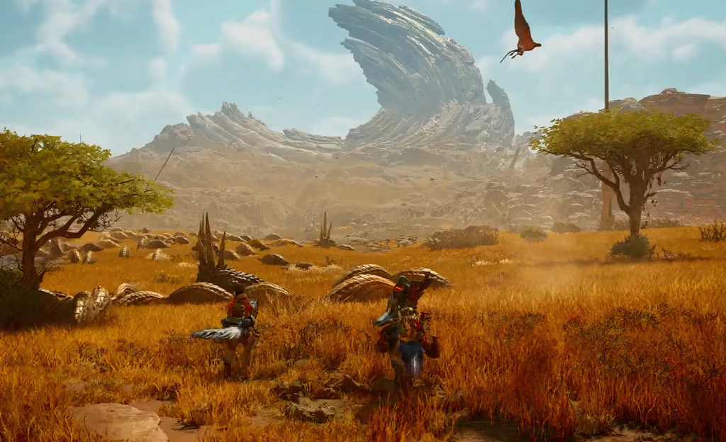 An in-game screenshot from Monster Hunter Wilds.