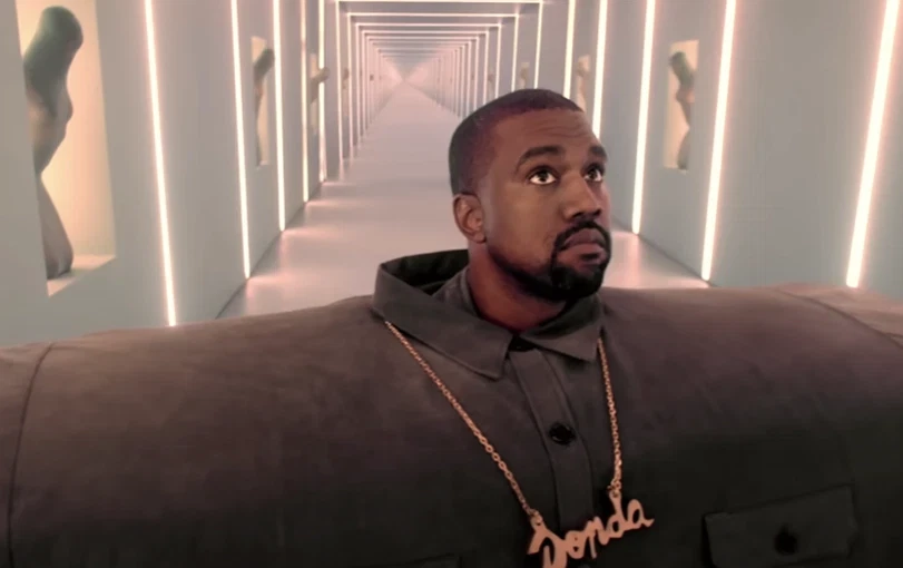 Kanye West in I Love It (music video)