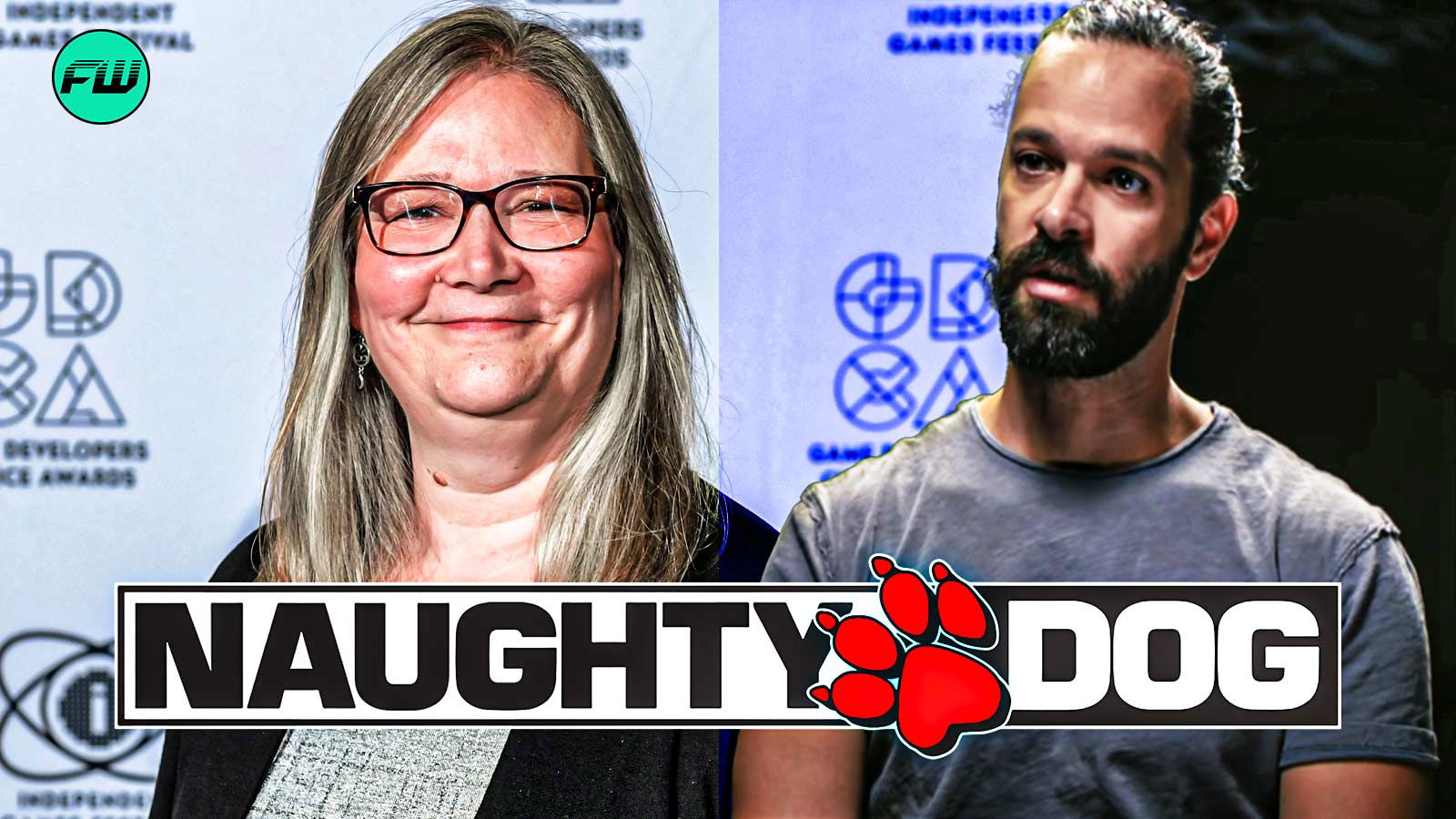 Amy Hennig and Neil Druckmann