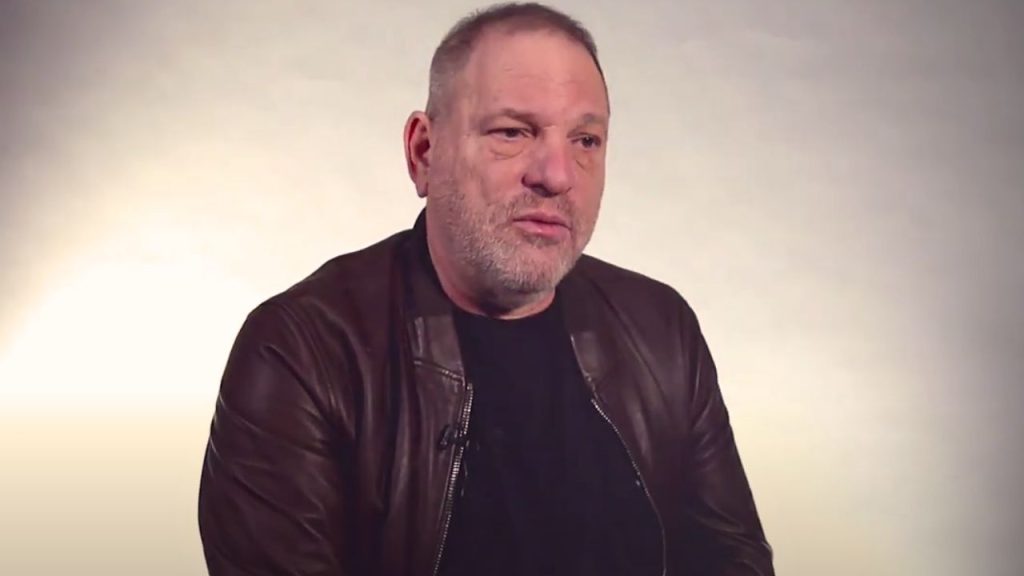 Harvey Weinstein during an interview