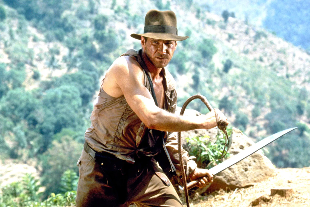 A screenshot from Indiana Jones and the Temple of Doom.