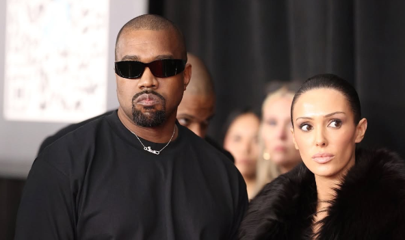 Kanye West with wife Bianca Censori turning heads at Grammy 2025.