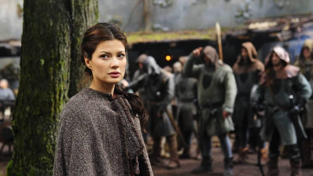 Natassia Malthe looking at someone in In the Name of the King: Two Worlds