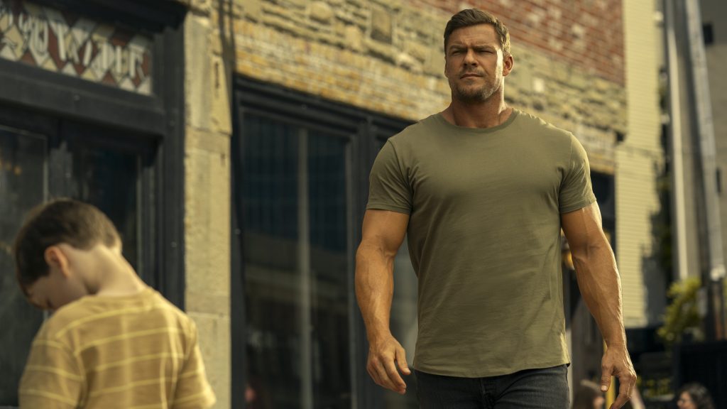 Alan Ritchson in Reacher Season 3 (2025) | Image via Amazon MGM Studios