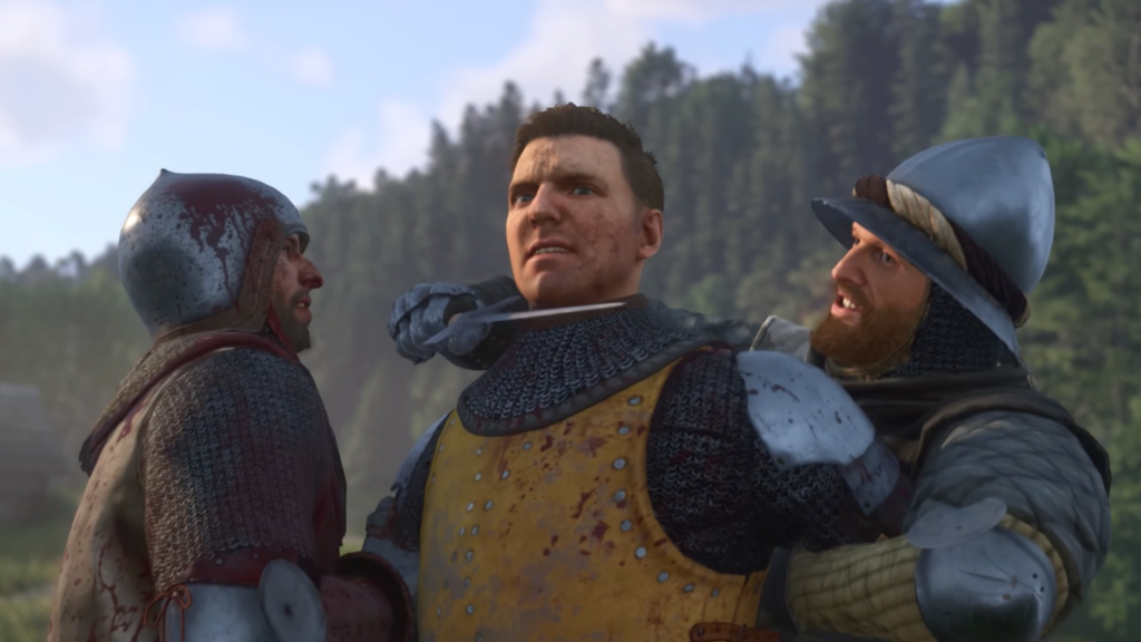 Henry in a still from Kingdom Come: Deliverance 2.