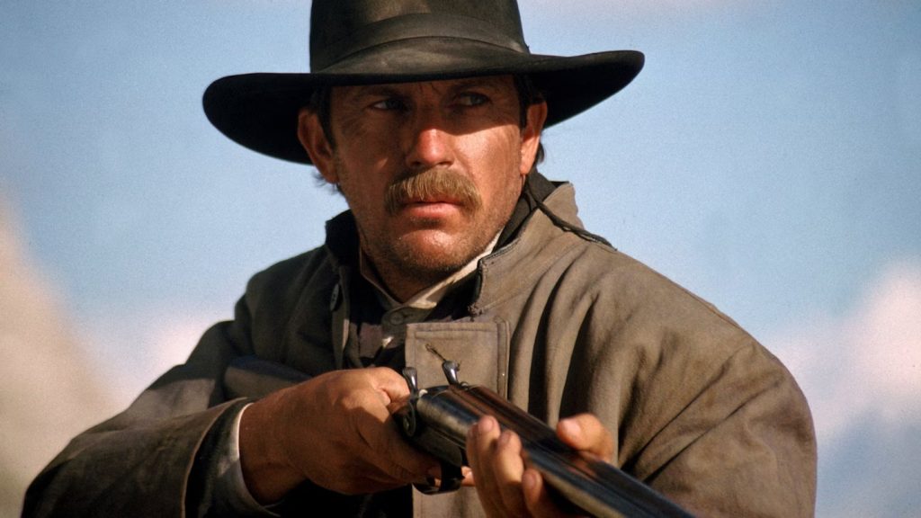 Kevin Costner in Wyatt Earp.