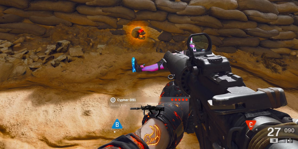 An in-game screenshot from Call of Duty: Black Ops 6.