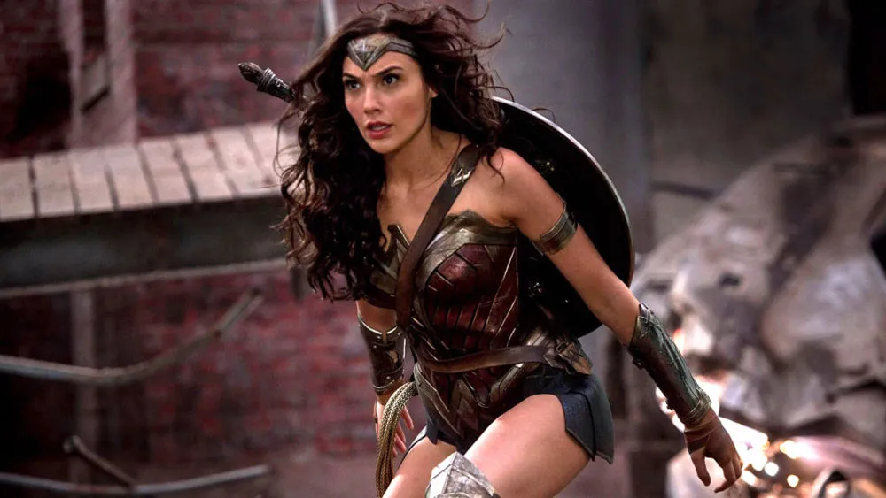 Gal Gadot as Diana Prince in a still from DC’s Wonder Woman.