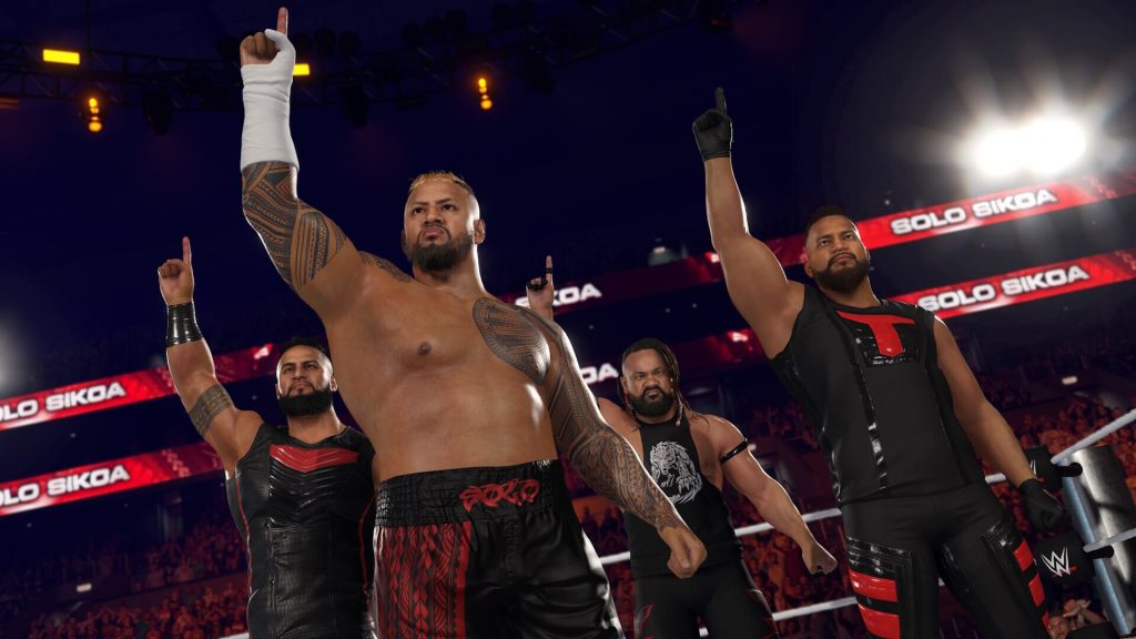 In-game image from WWE 2K25