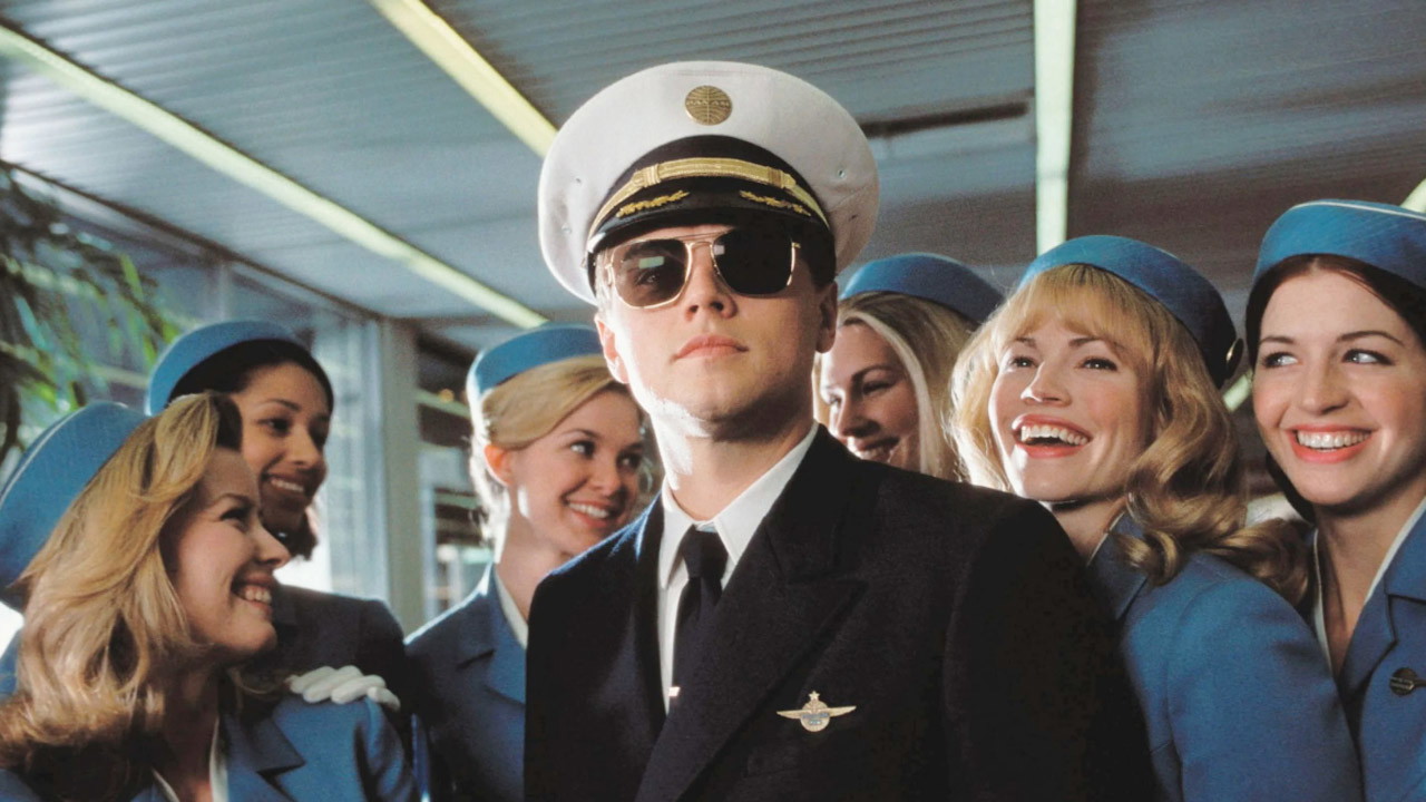 Leonardo DiCaprio in Catch Me If You Can