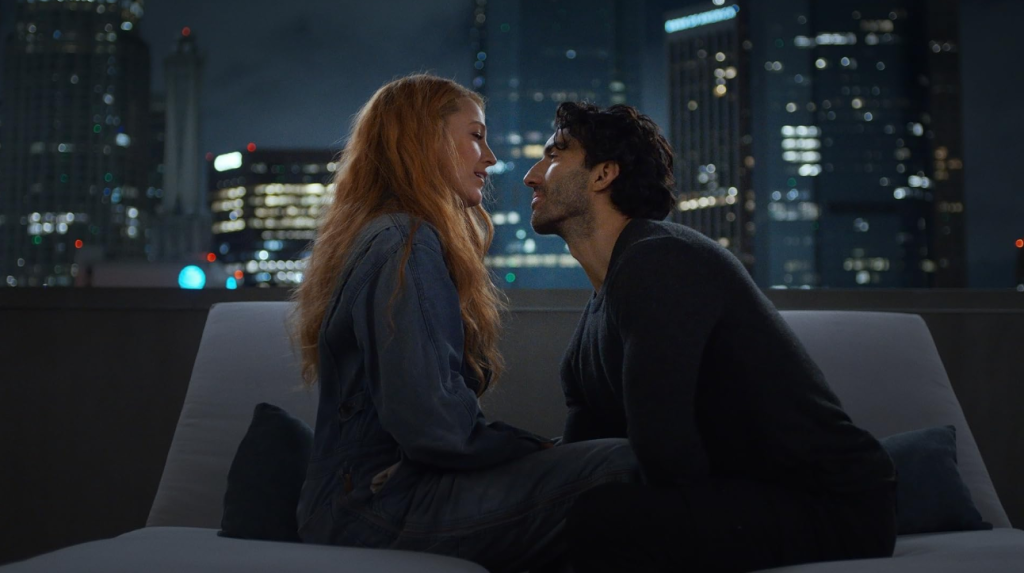 Blake Lively and Justin Baldoni in It End With Us | Credits: Sony Pictures Releasing