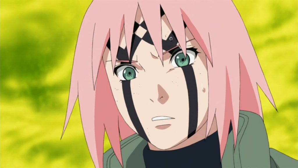 sakura hundred healings jutsu naruto masashi kishimoto