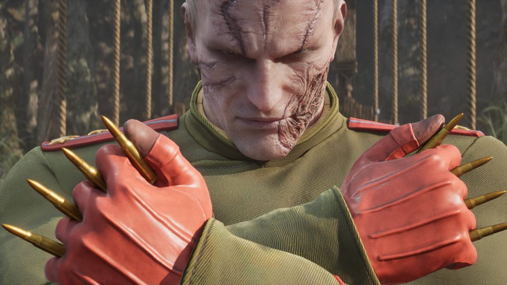 Keeping This One Outdated Feature Might Be Metal Gear Solid Delta’s Most Brilliant Decision Yet 5 Volgin holding bullets between his knuckles in a still from Metal Gear Solid Delta: Snake Eater.