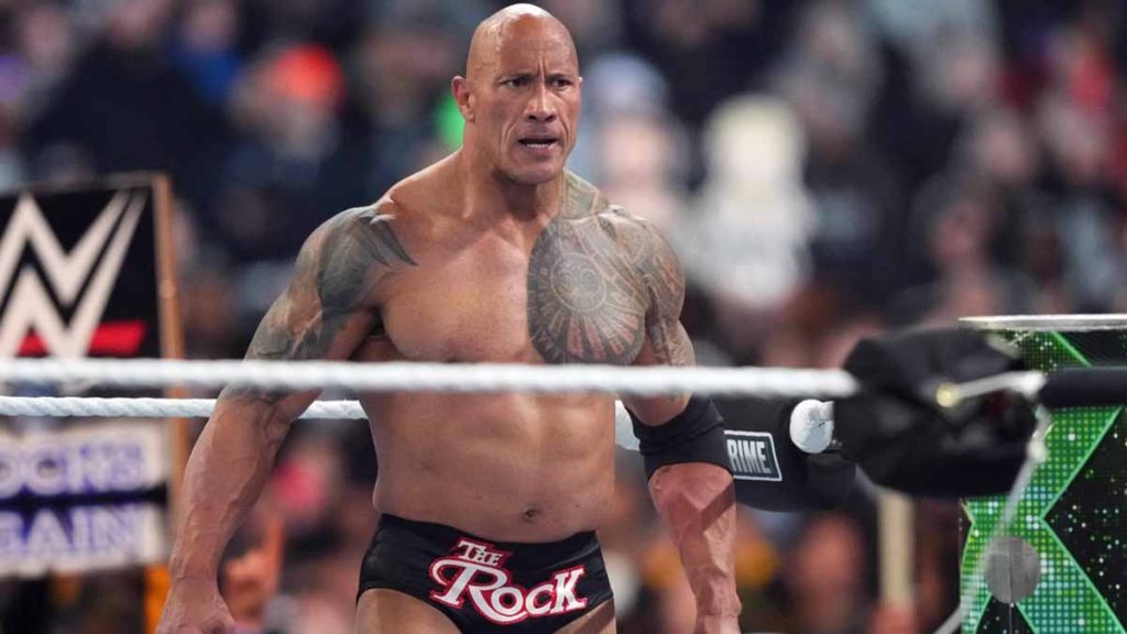 Renowned WWE Wrestler, The Rock