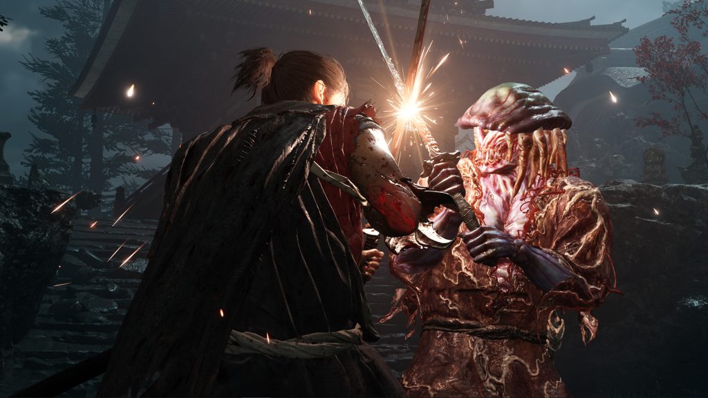 Screengrab from Onimusha Way of the Sword