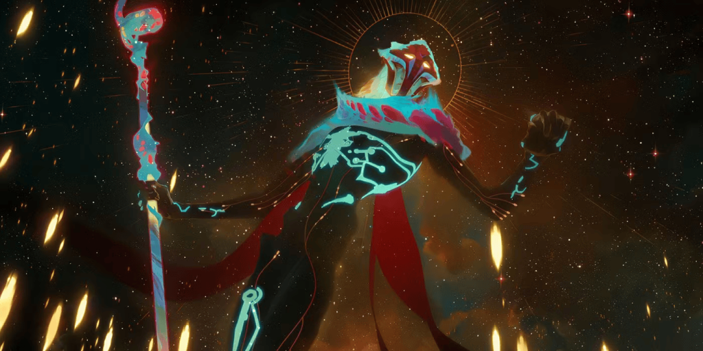"Certain production formulas have become too rigid": ‘Arcane’ Creator Opens up About the Influence of Animation in France and Japan 4 Viktor reaches a god-like state as the Machine Herald in Arcane.