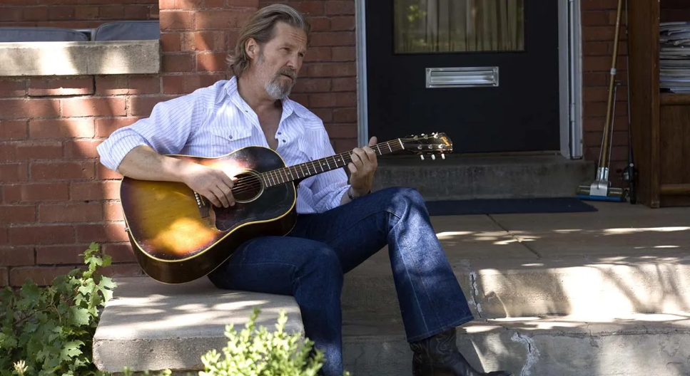 Jeff Bridges as Bad Blake in the movie Crazy Heart.