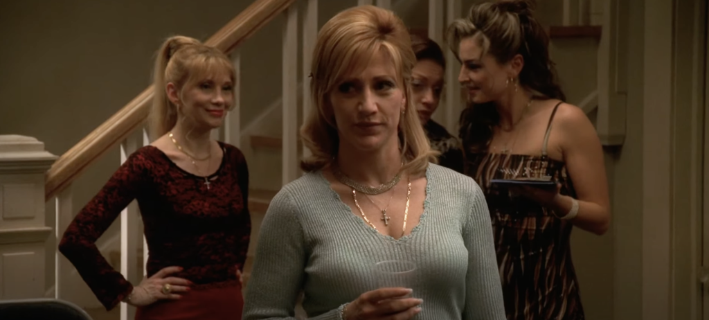 Edie Falco in The Sopranos