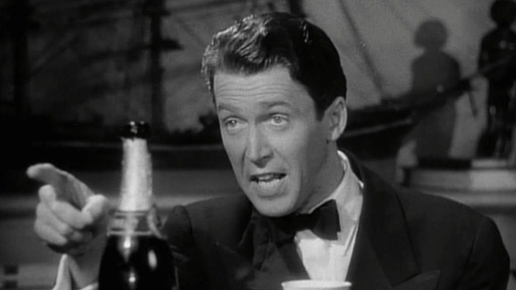 James Stewart in The Philadelphia Story