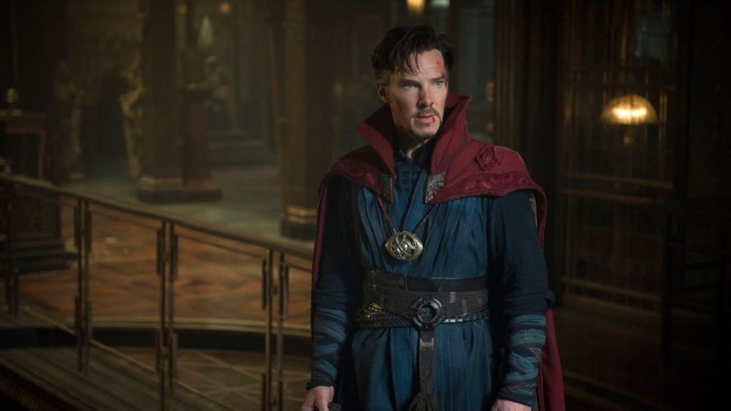 Benedict Cumberbatch as Stephen Strange in Doctor Strange