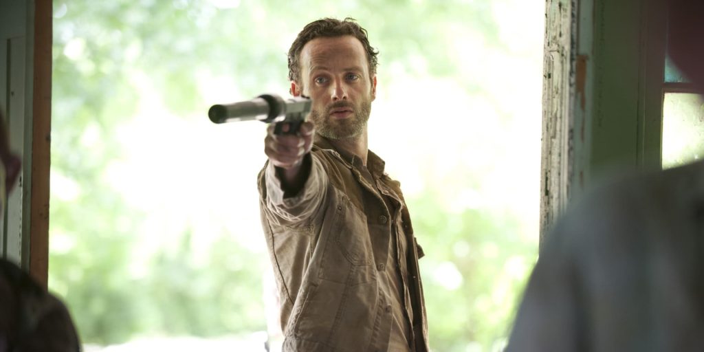 Andrew Lincoln as Rick Grimes