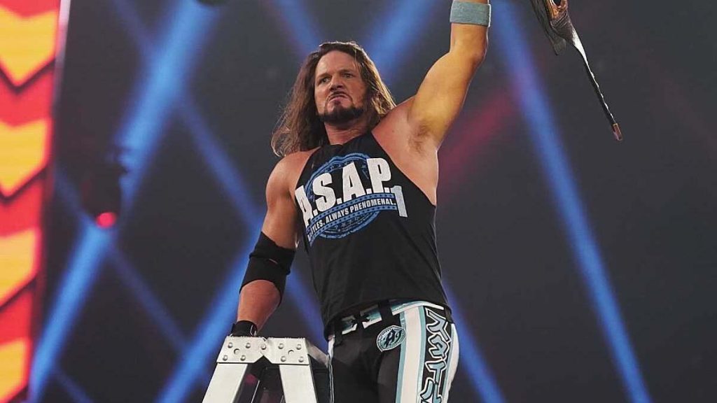 Top wrestling star, AJ Styles