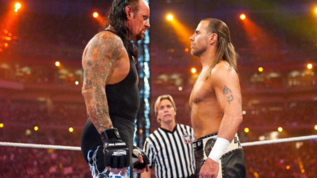 The Undertaker vs Shawn Michaels 