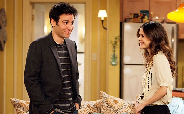 Rachel Bilson and Josh Radnor in HIMYM [Credit: CBS].