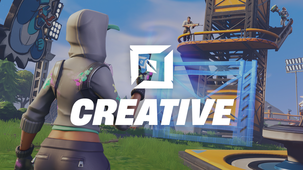 Logo of Fortnite Creative.