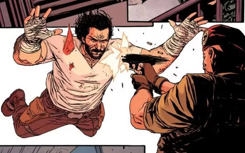 Keanu Reeves’ BRZRKR Movie Gets Promising Update to Finally Replace John Wick 2 B jumping on a mercenary