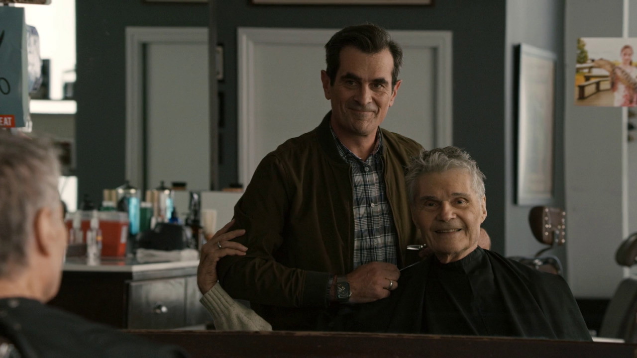 Ty Burrell and Fred Willard in Modern Family