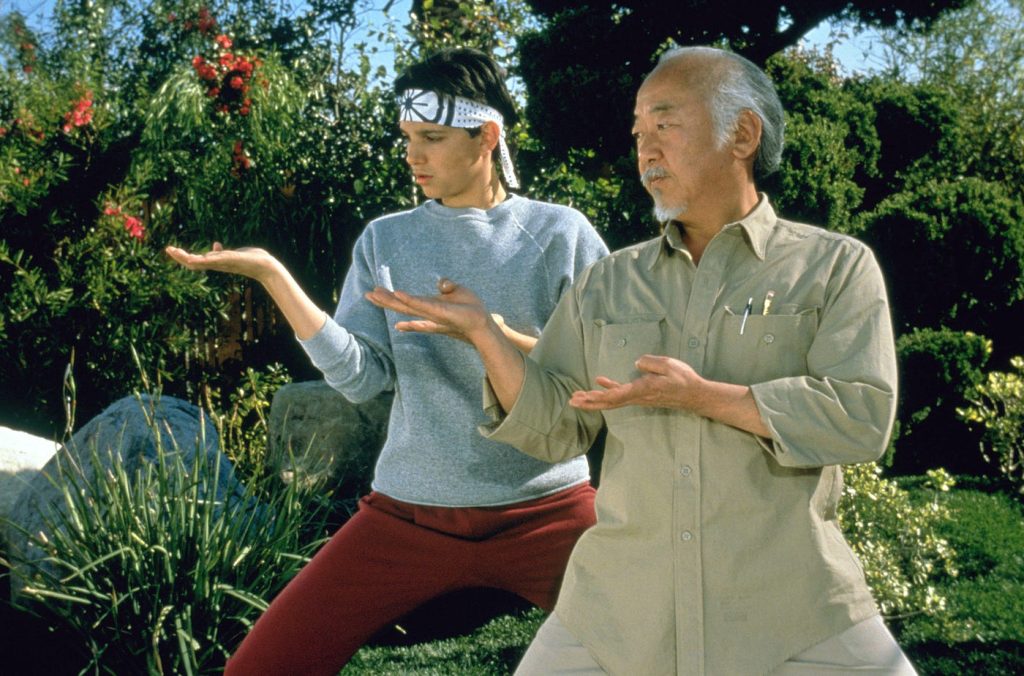 A still from The Karate Kid III 