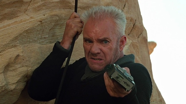 Malcolm McDowell as Dr. Tolian Soran.