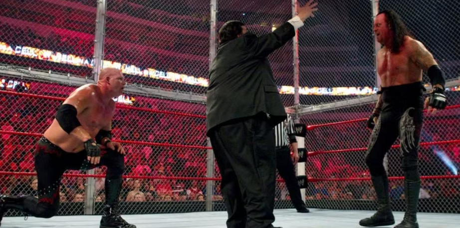 A still from WWE RAW