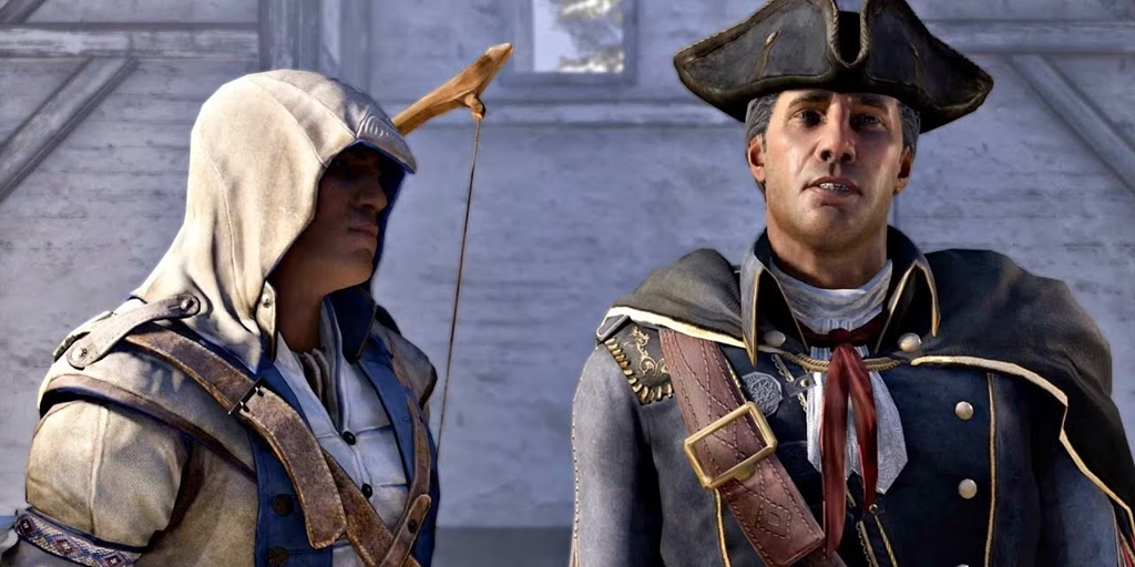 An in-game screenshot from Assassin's Creed III.