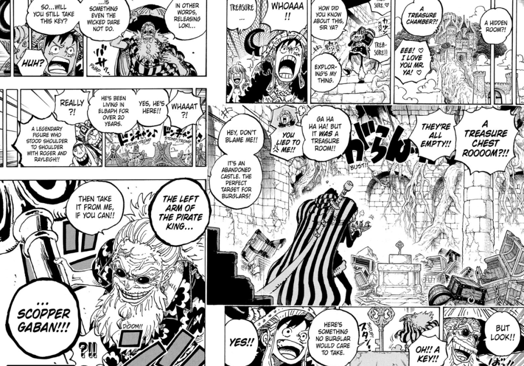 Gaban vs Luffy