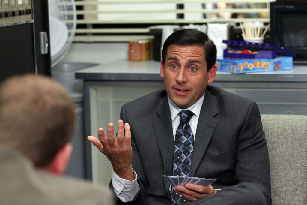 Steve Carell in a still from The Office 