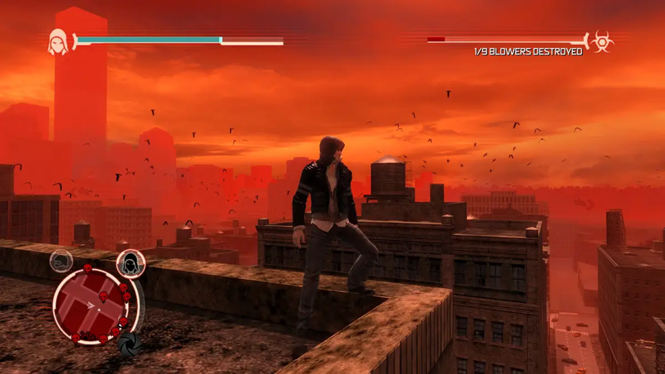 An in-game screenshot from Prototype.