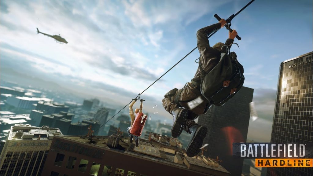 In-game image from Battlefield Hardline