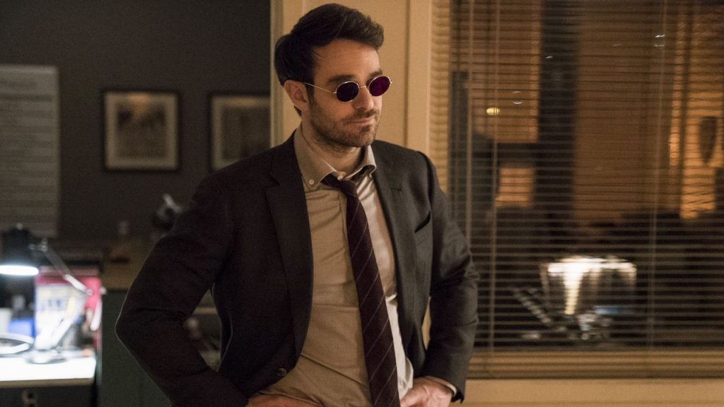 Charlie Cox as Matt Murdock in Daredevil.