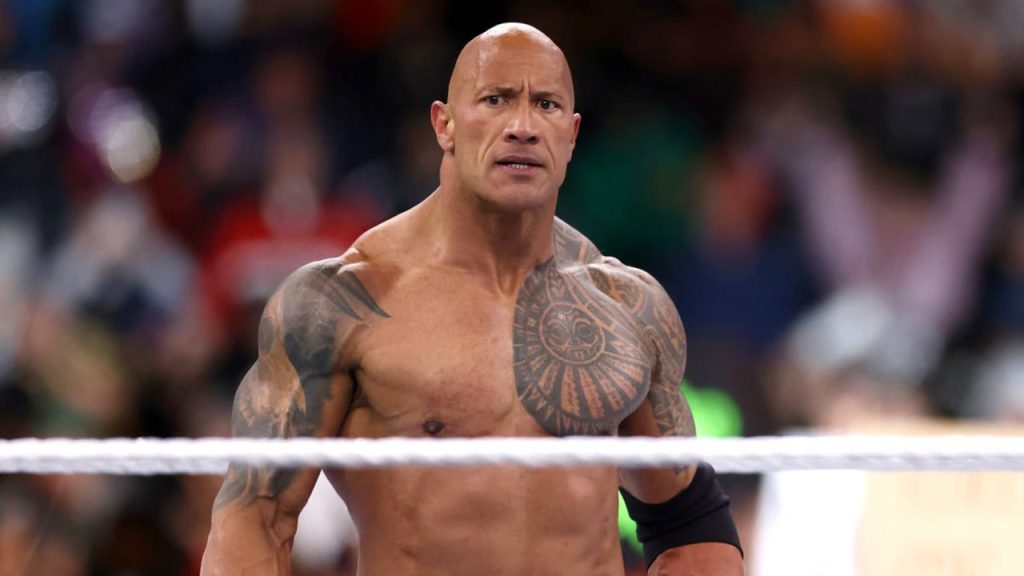 dwayne johnson wwe