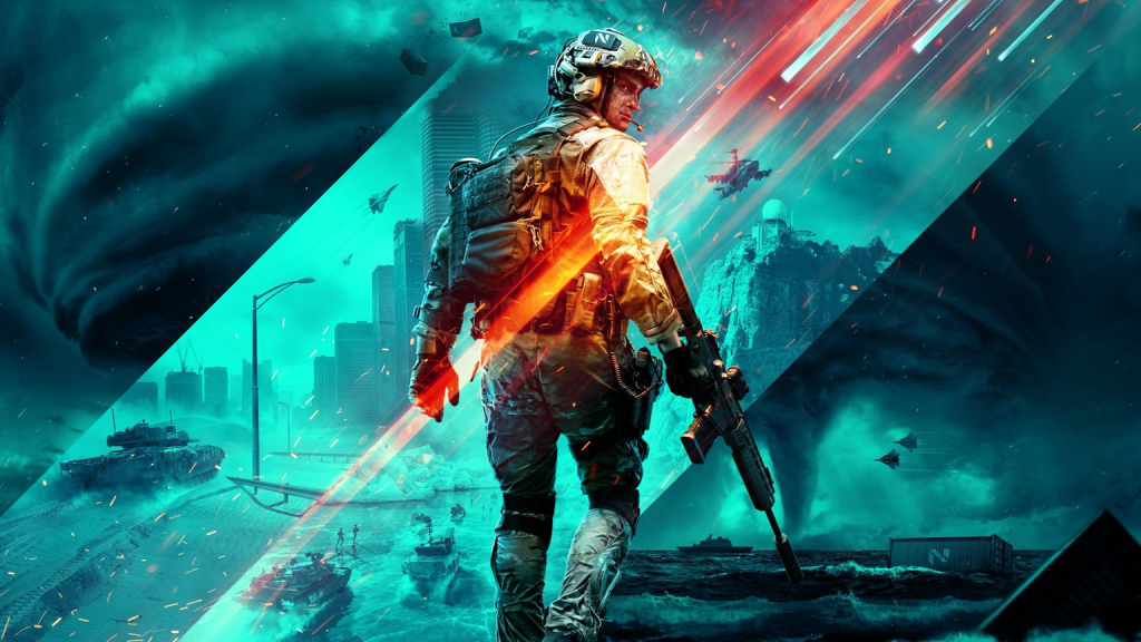 Cover image of Battlefield 2042.