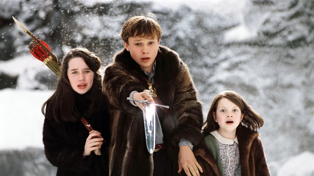 A still from the original The Chronicles of Narnia film series